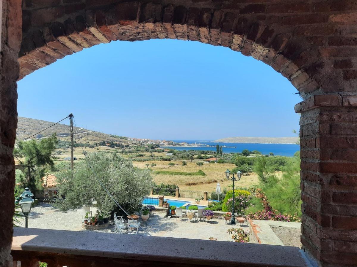 Lesvos Tower House Komninos Sigrion Экстерьер фото