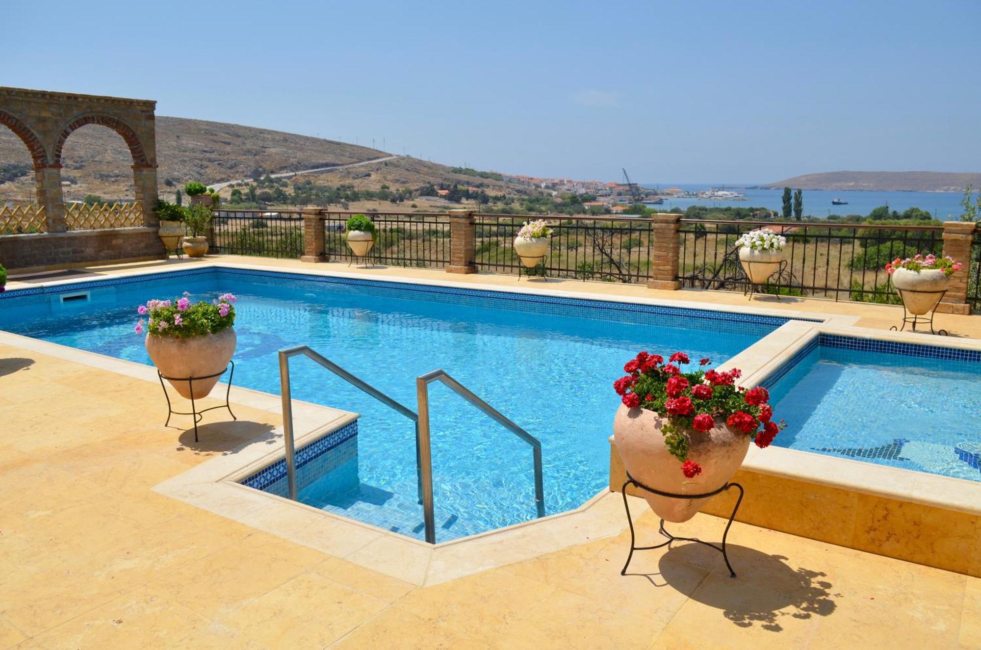 Lesvos Tower House Komninos Sigrion Экстерьер фото